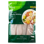 Fresh Brand – Wild Caught Pacific Whiting Skin-On Fillets Value Pack, 2 lb (Frozen)